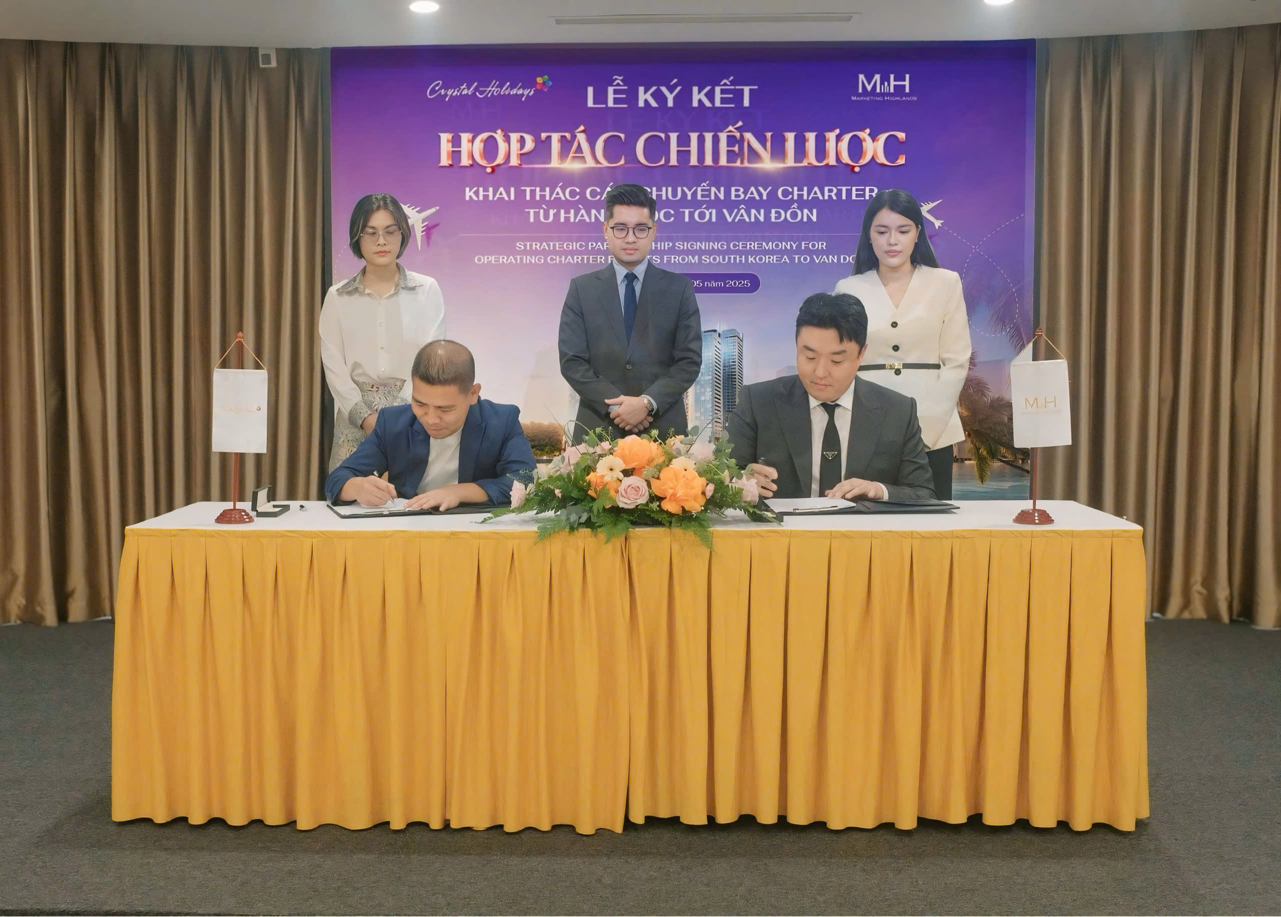 Crystal Holidays partners with Marketing Highlands to bring Korean tourist to Van Don