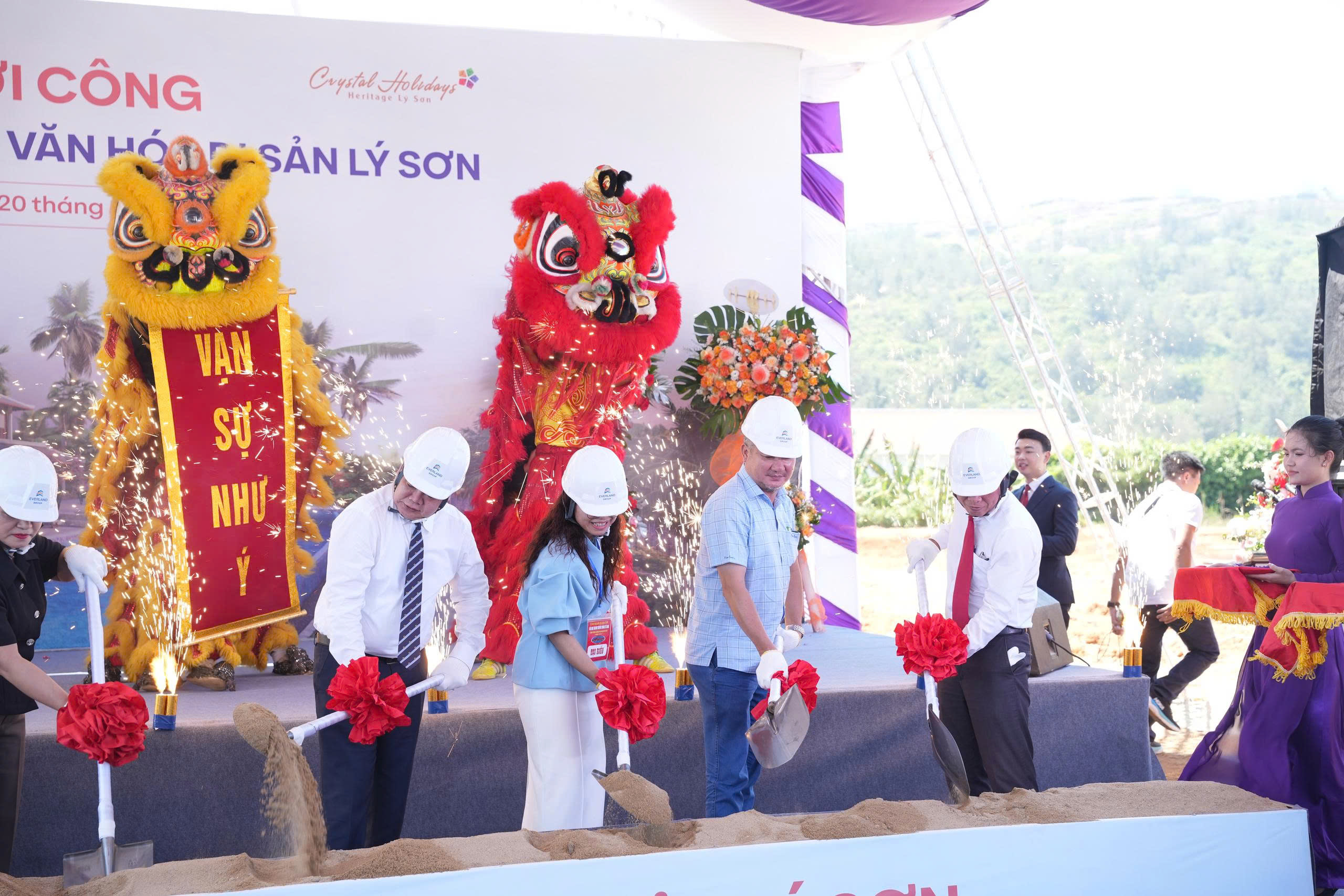 Khởi công Dự án Tổ hợp du lịch văn hóa di sản Lý Sơn, Chủ tịch Everland: “Một khu vườn cần cả đại bàng và chim sẻ”